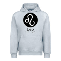 Heather Grey Leo Horoscope Urban Hoodie - Bettercallsaul
