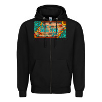 Black just a small town girl wlth gemstone arrow and sunflowers licanse plat Zipper Hoodie - Artiststas