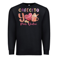 Black cafecito y pan dulce Premium Sweatshirt - MaliasSmallBusiness