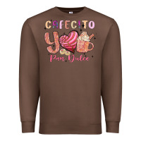 Chestnut cafecito y pan dulce Premium Sweatshirt - MaliasSmallBusiness