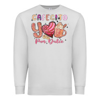 Dove Grey cafecito y pan dulce Premium Sweatshirt - MaliasSmallBusiness