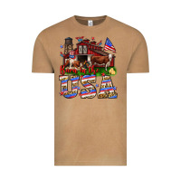 Vintage Camel Barn in the USA Vintage Tee - Neo Western