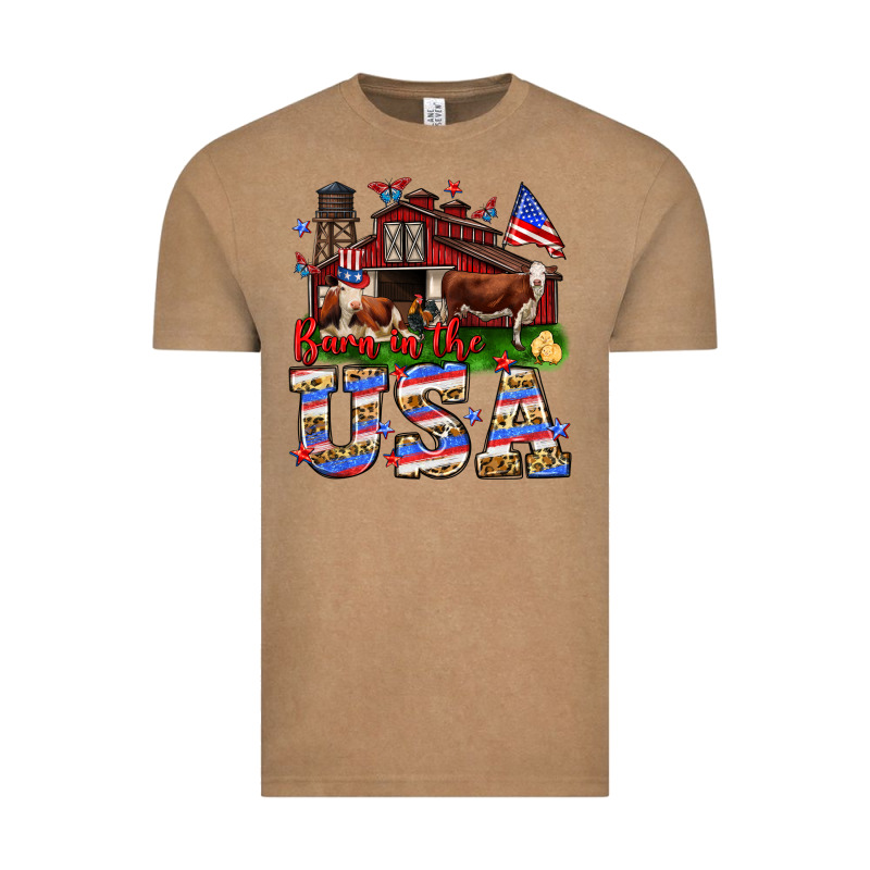 Barn In The Usa Vintage Tee by Neo Western | Teevron