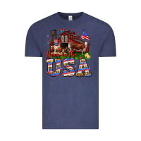 Vintage Denim Barn in the USA Vintage Tee - Neo Western