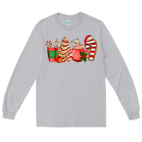 Moon Dust christmas tree cake and coffee cups ado Long Sleeve Tee - AdoDesignShop