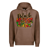 Chestnut black nurse magic Premium Hoodie - LillyAllenDesigns