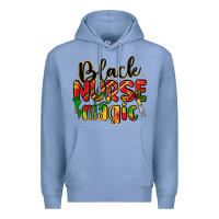 Colony Blue black nurse magic Premium Hoodie - LillyAllenDesigns