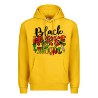 Lemon black nurse magic Premium Hoodie - LillyAllenDesigns
