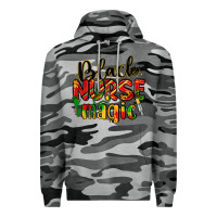 Slate Camo black nurse magic Premium Hoodie - LillyAllenDesigns