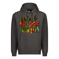 Smoke black nurse magic Premium Hoodie - LillyAllenDesigns