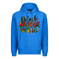 True Royal black nurse magic Premium Hoodie - LillyAllenDesigns