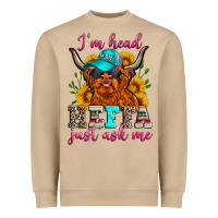 Mushroom i'm head heffa just ask me Heavyweight Sweatshirt - Zillion Design Studio