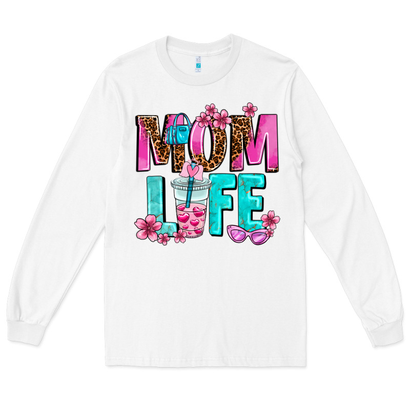 Mom Life Long Sleeve Tee by AdoDesignShop | Teevron