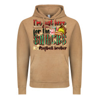 Vintage Camel i'm just here for the snacks #softball brother Vintage Hoodie - Zillion Design Studio