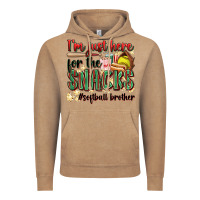Vintage Coffee i'm just here for the snacks #softball brother Vintage Hoodie - Zillion Design Studio
