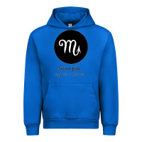Cobalt Scorpio Horoscope Urban Hoodie - Bettercallsaul