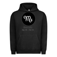 Pigment Black Scorpio Horoscope Urban Hoodie - Bettercallsaul