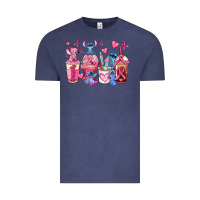 Vintage Denim breast cancer stitch coffee cups Vintage Tee - AdoDesignShop