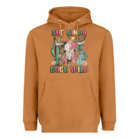 Meerkat she kinda buck wild Heavyweight Hoodie - MaliasSmallBusiness