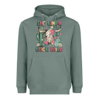 Sage she kinda buck wild Heavyweight Hoodie - MaliasSmallBusiness