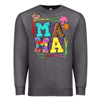 Charcoal Heather Autism Mama Premium Sweatshirt - NancyCooperArtShop
