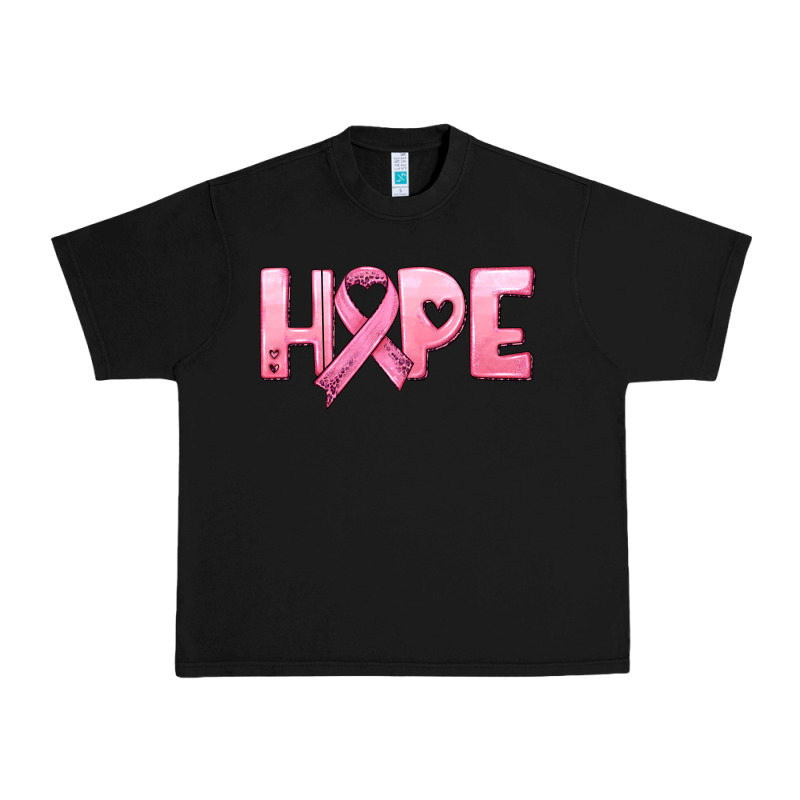 Hope And Pink Ribbon Urban Heavy Tee by HRA Design Shop | Teevron