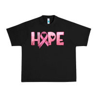 Black hope and pink ribbon Urban Heavy Tee - HRA Design Shop