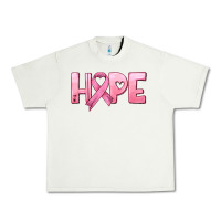 Pistachio hope and pink ribbon Urban Heavy Tee - HRA Design Shop