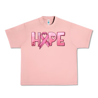 Salmon hope and pink ribbon Urban Heavy Tee - HRA Design Shop