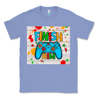 Colony Blue finish him Classic Tee - JahusDesignShop