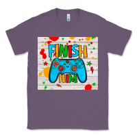 Lavender finish him Classic Tee - JahusDesignShop