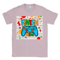 Lilac finish him Classic Tee - JahusDesignShop
