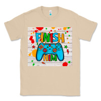 Mushroom finish him Classic Tee - JahusDesignShop