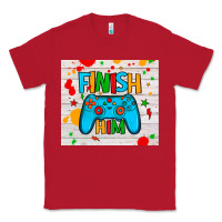Red finish him Classic Tee - JahusDesignShop
