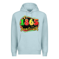 Blue Mist 1865 juneteenth Premium Hoodie - LillyAllenDesigns