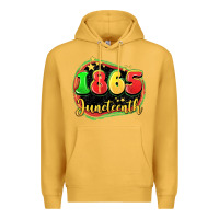Mustard 1865 juneteenth Premium Hoodie - LillyAllenDesigns