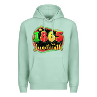 Seafoam 1865 juneteenth Premium Hoodie - LillyAllenDesigns