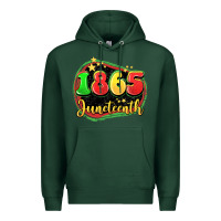 Sports Green 1865 juneteenth Premium Hoodie - LillyAllenDesigns