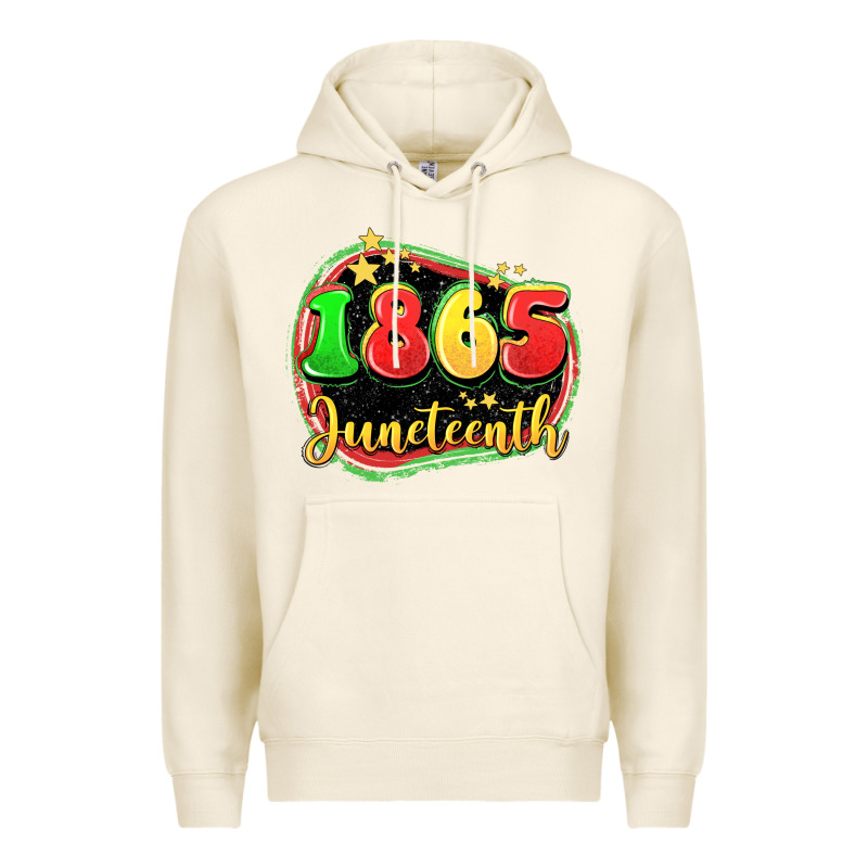 1865 Juneteenth Premium Hoodie by LillyAllenDesigns | Teevron