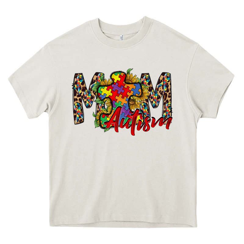 Mom Autism 2 Heavy Core Tee by RacoonDesign | Teevron