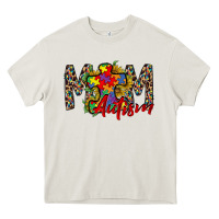 Cream mom autism 2 Heavy Core Tee - RacoonDesign
