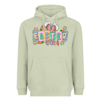 Matcha easter  rabbit Heavyweight Hoodie - MaliasSmallBusiness