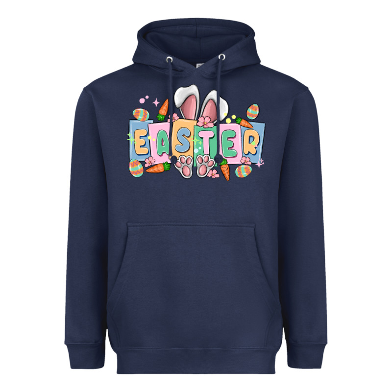 Easter  Rabbit Heavyweight Hoodie by MaliasSmallBusiness | Teevron