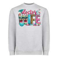 Heather Grey doctor wife Heavyweight Sweatshirt - Zillion Design Studio