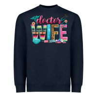 Navy doctor wife Heavyweight Sweatshirt - Zillion Design Studio