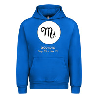 Cobalt Scorpio Horoscope Urban Hoodie - Bettercallsaul