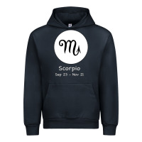 Navy Scorpio Horoscope Urban Hoodie - Bettercallsaul
