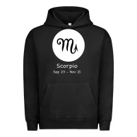 Pigment Black Scorpio Horoscope Urban Hoodie - Bettercallsaul