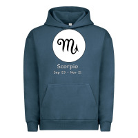 Pigment Midnight Navy Scorpio Horoscope Urban Hoodie - Bettercallsaul
