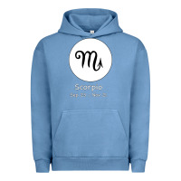 Pigment Pebble Blue Scorpio Horoscope Urban Hoodie - Bettercallsaul